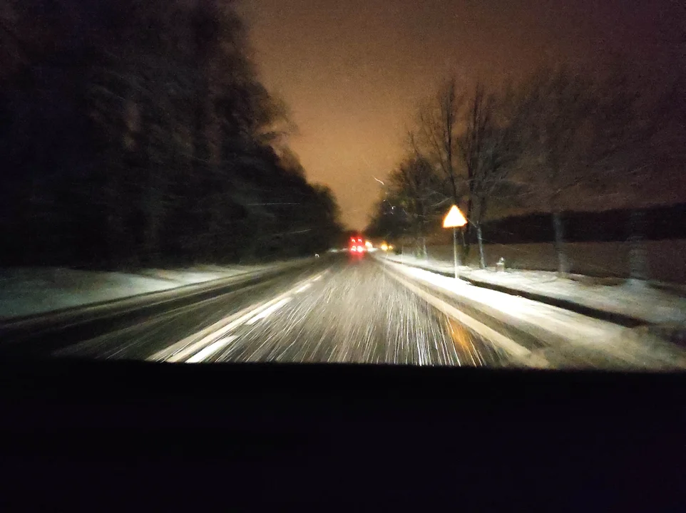 Atak zimy na Podkarpaciu