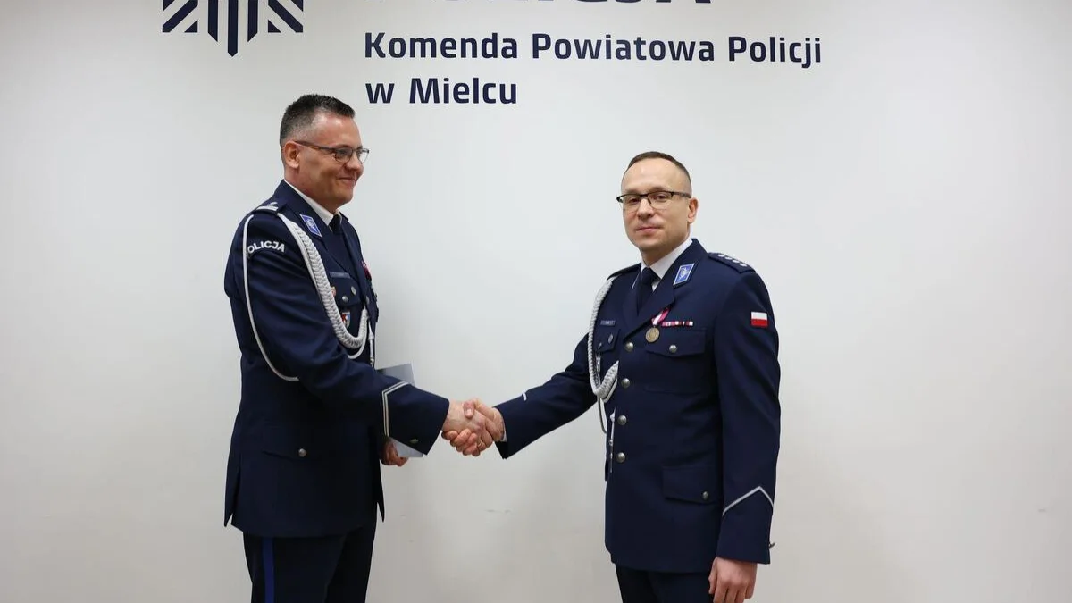 Zmiany w mieleckiej policji. Jest nowy zastępca komendanta [ZDJĘCIA] - Zdjęcie główne