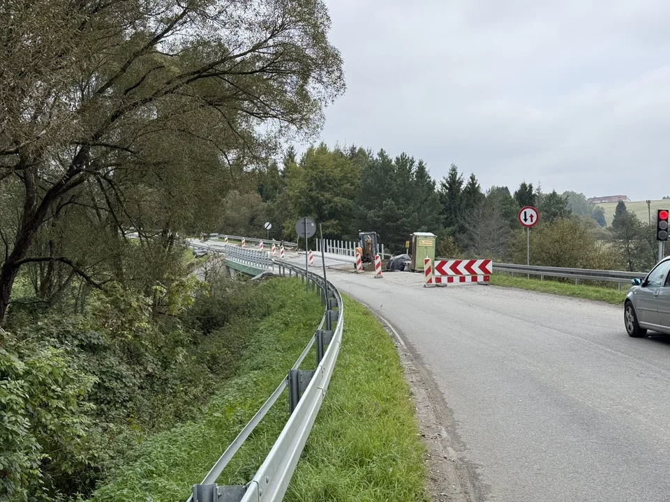 Remont mostu w Osławicy