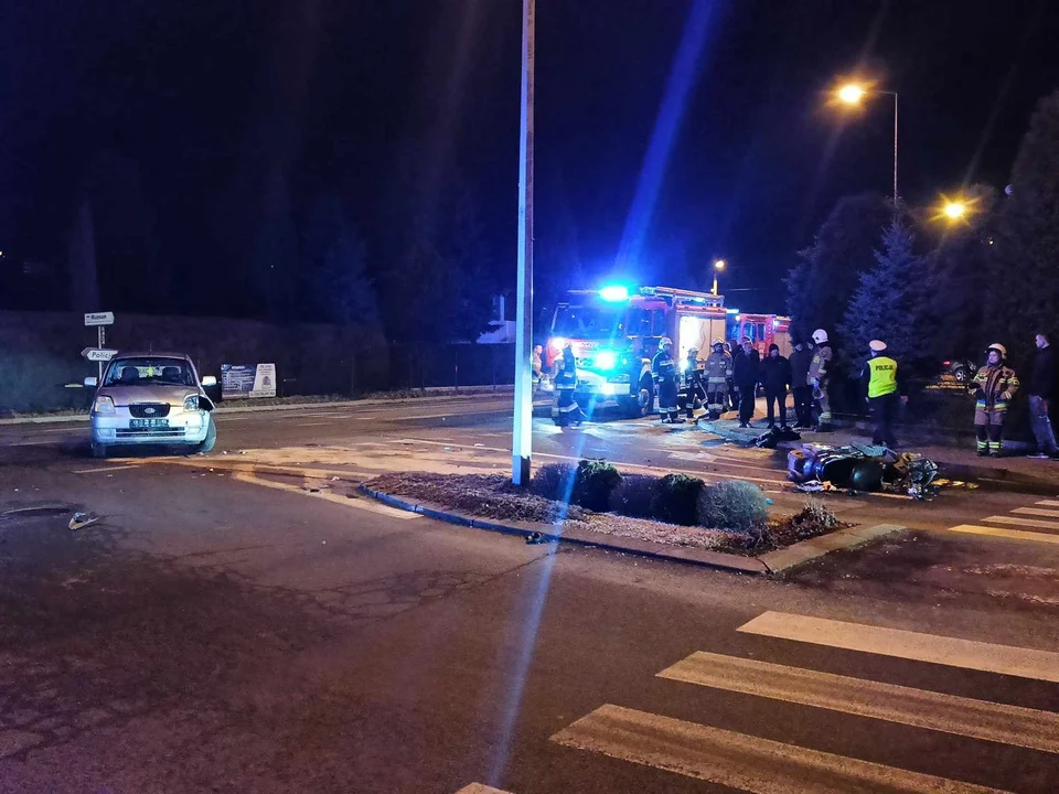 Wypadek w Jedliczu