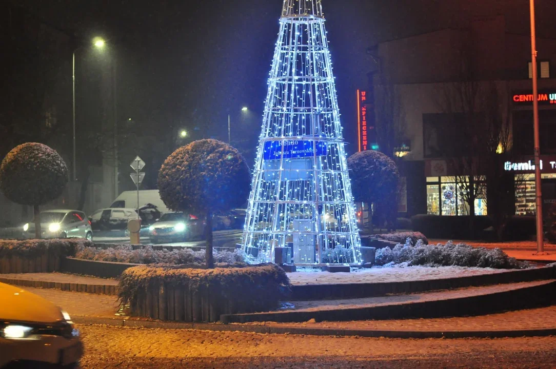 Ozdoby świąteczne w Tarnobrzegu