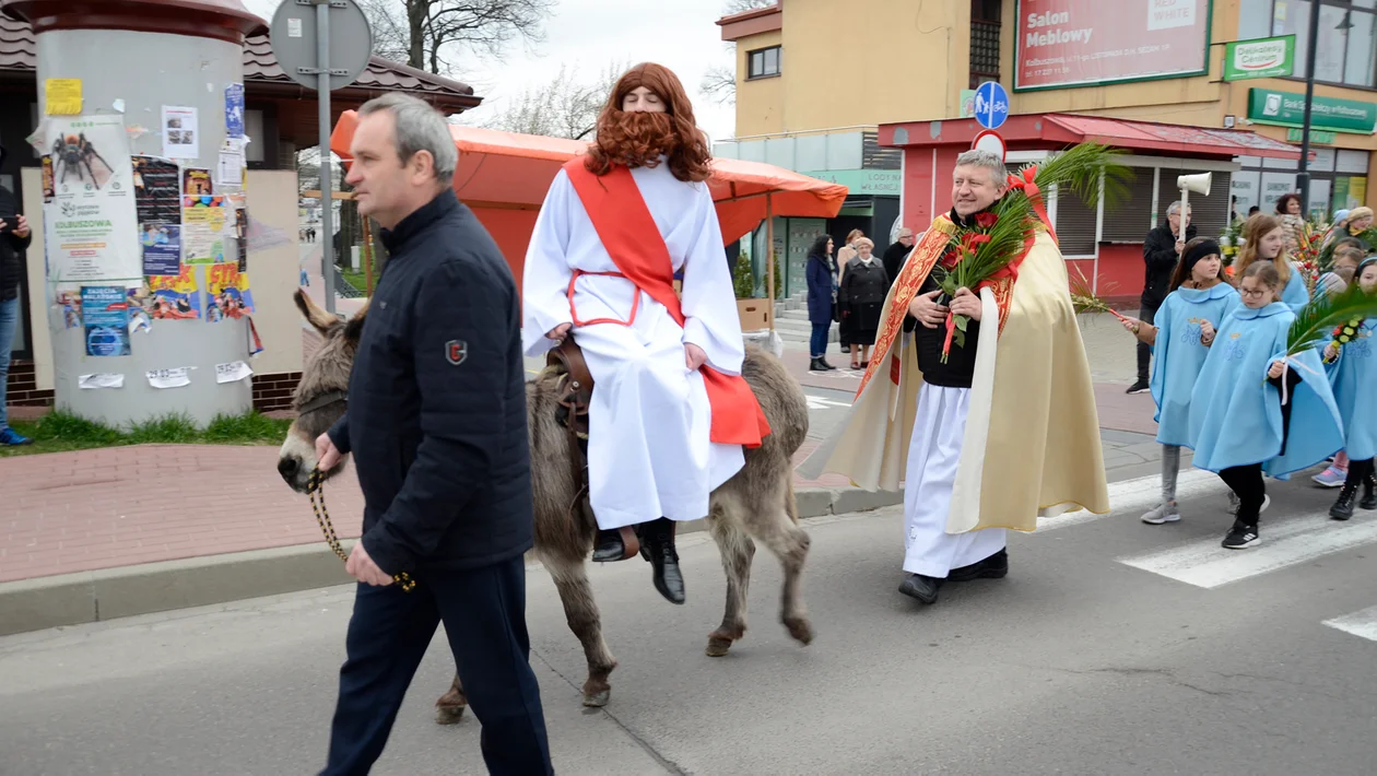 Niedziela Palmowa w Kolbuszowej z procesją