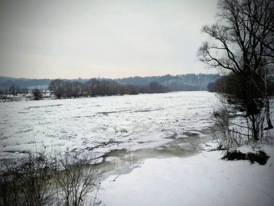 Zator lodowy w Dobrej