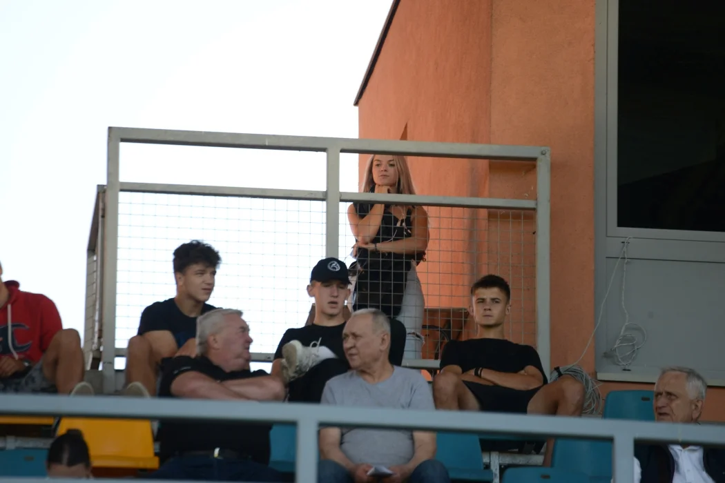 Kibice na meczu Siarka Tarnobrzeg - Avia Świdnik