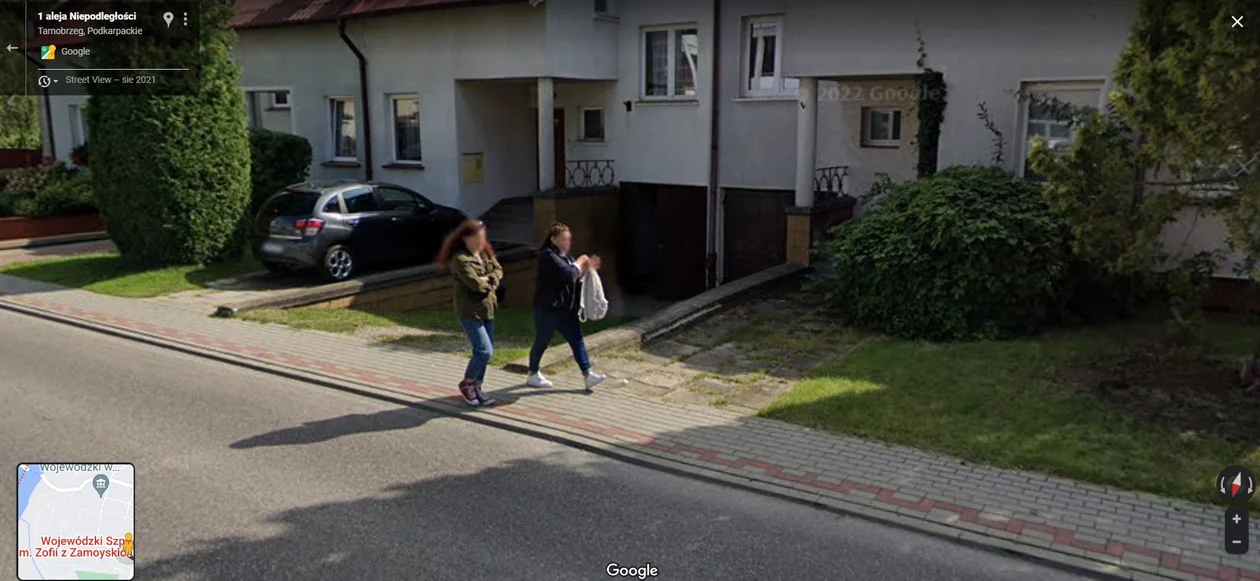 Google Street View 2021 - zdjęcia ze Stalowej Woli, Tarnobrzega i Grębowa