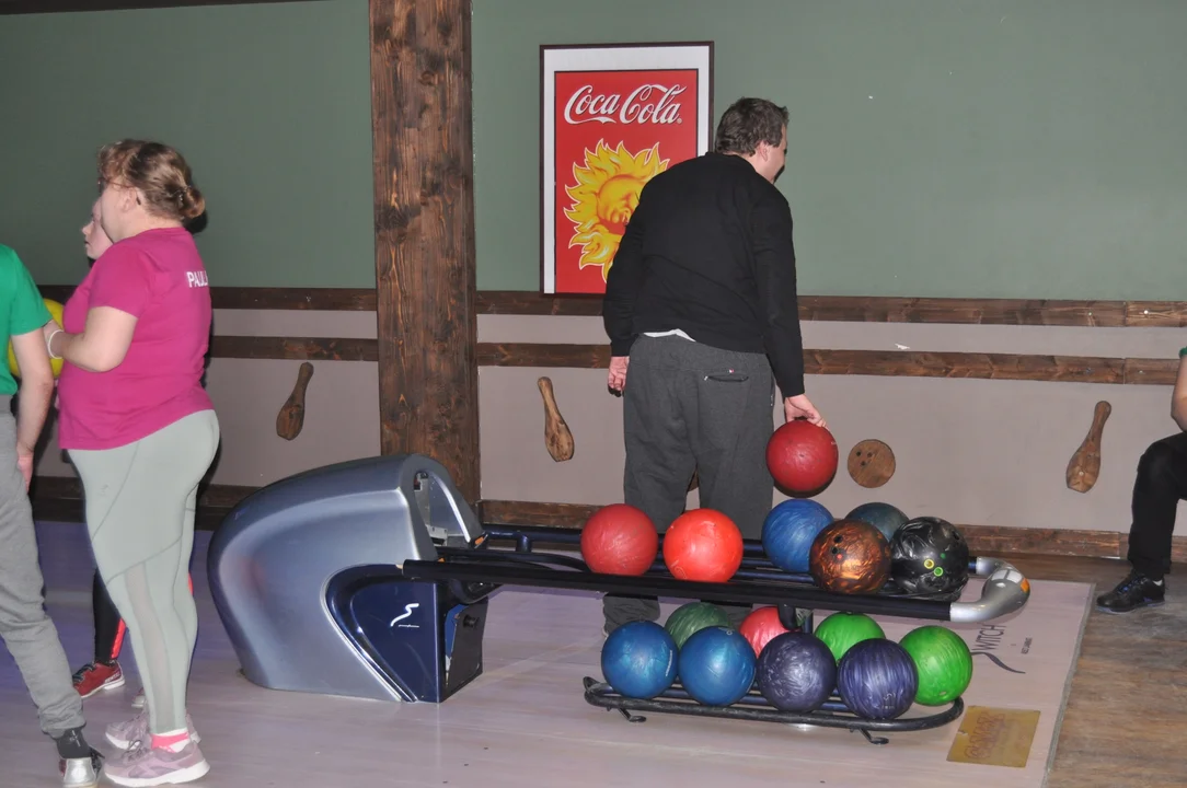 Rozgrywki niepełnosprawnych w Turnieju Bowlingowym