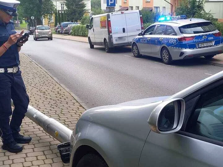 Zdarzenie drogowe na Sobieskiego w Sanoku [ZDJĘCIA]