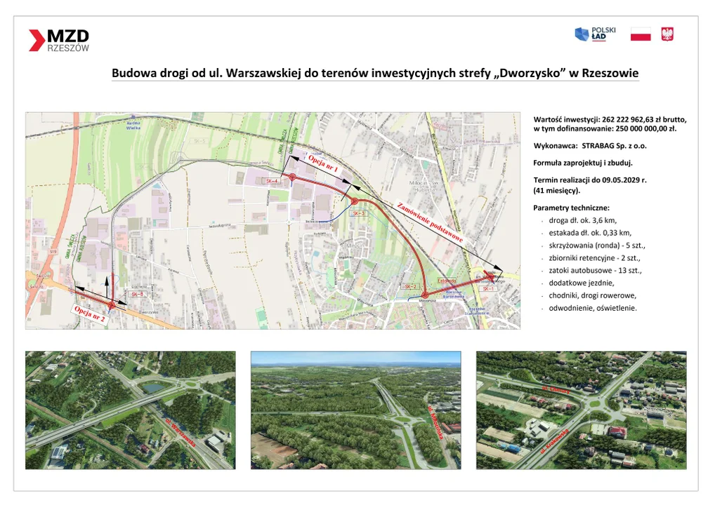 Nowa droga w Rzeszowie