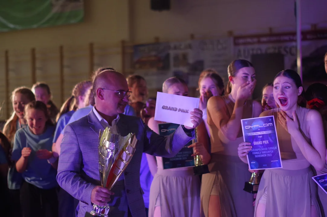 Studio Tańca i Ruchu FRAM z Tarnobrzega z Grand Prix Ogólnopolskiego Turnieju Formacji Tanecznych Suchedniów 2023. To nie było jedno wyróżnienie