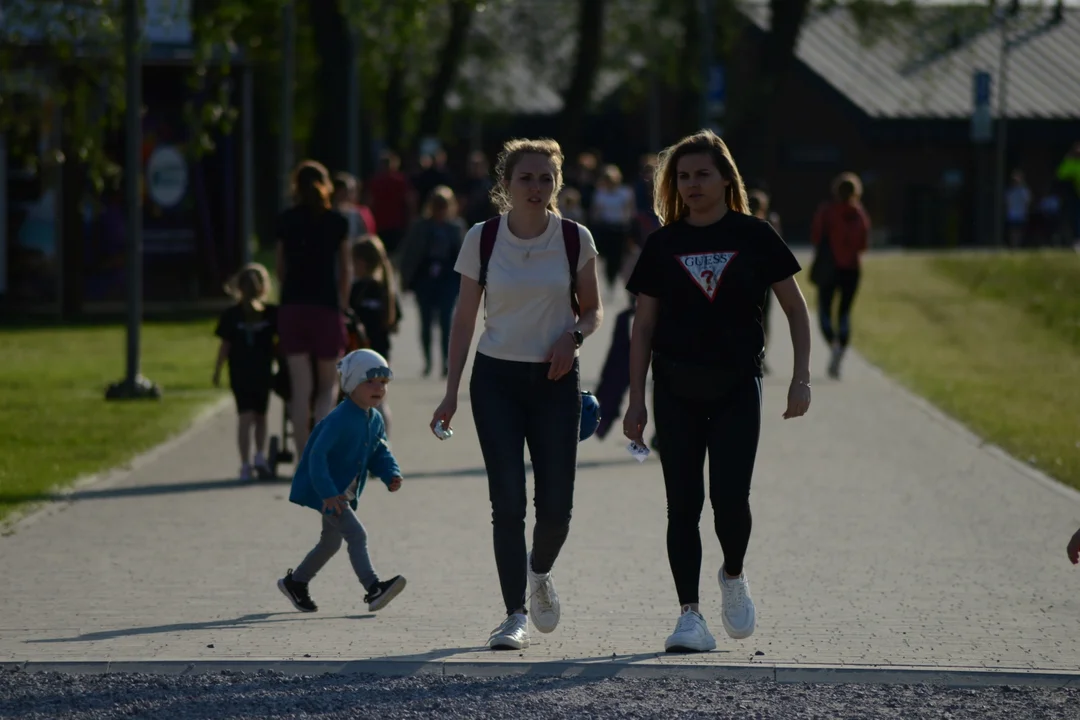 "Biegamy i Pomagamy" nad Jeziorem Tarnobrzeskim - dzień drugi