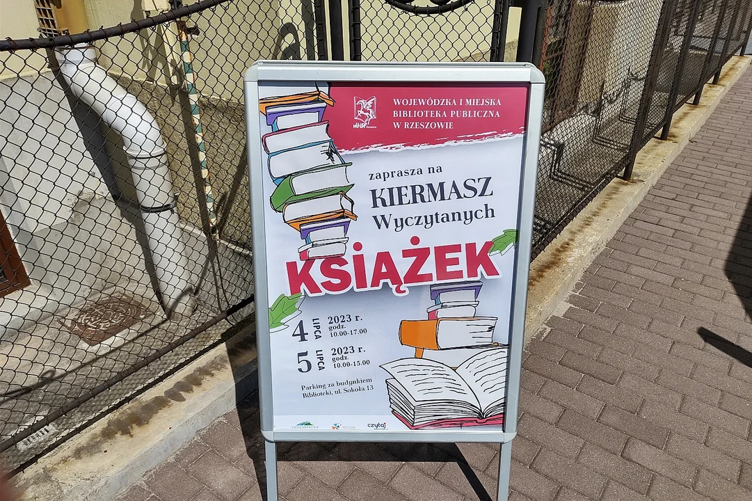 Kiermasz Wyczytanych Książek w Rzeszowie