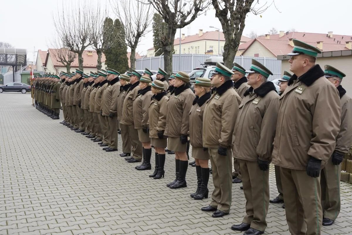 Uroczyste powitanie gen. bryg. SG Andrzeja Popko