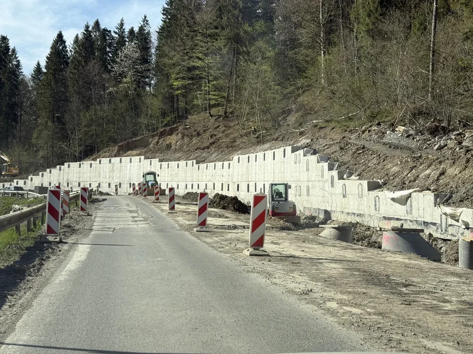 Inwestycje drogowe w Bieszczadach