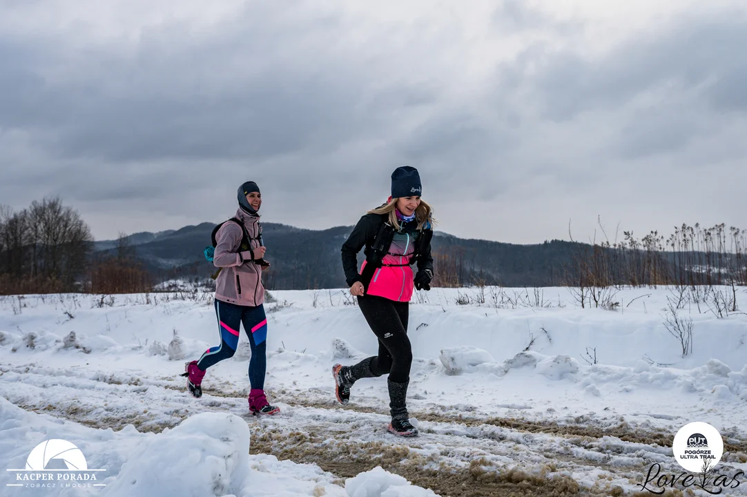 Pogórze Ultra Trail LoveLas Zimą w Wiśniowej