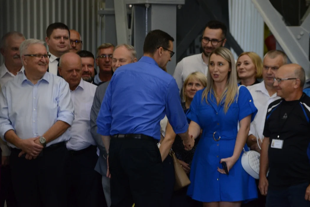 Wizyta premiera Mateusza Morawieckiego w Tarnobrzegu