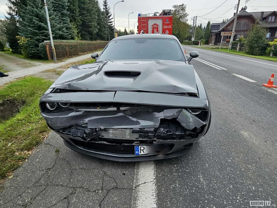Wypadek w Iwoniczu