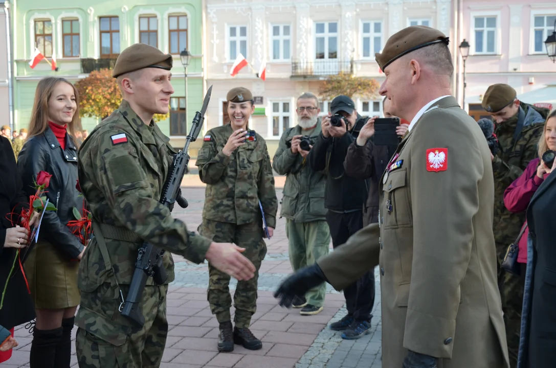 Uroczysta przysięga terytorialsów z Podkarpacia