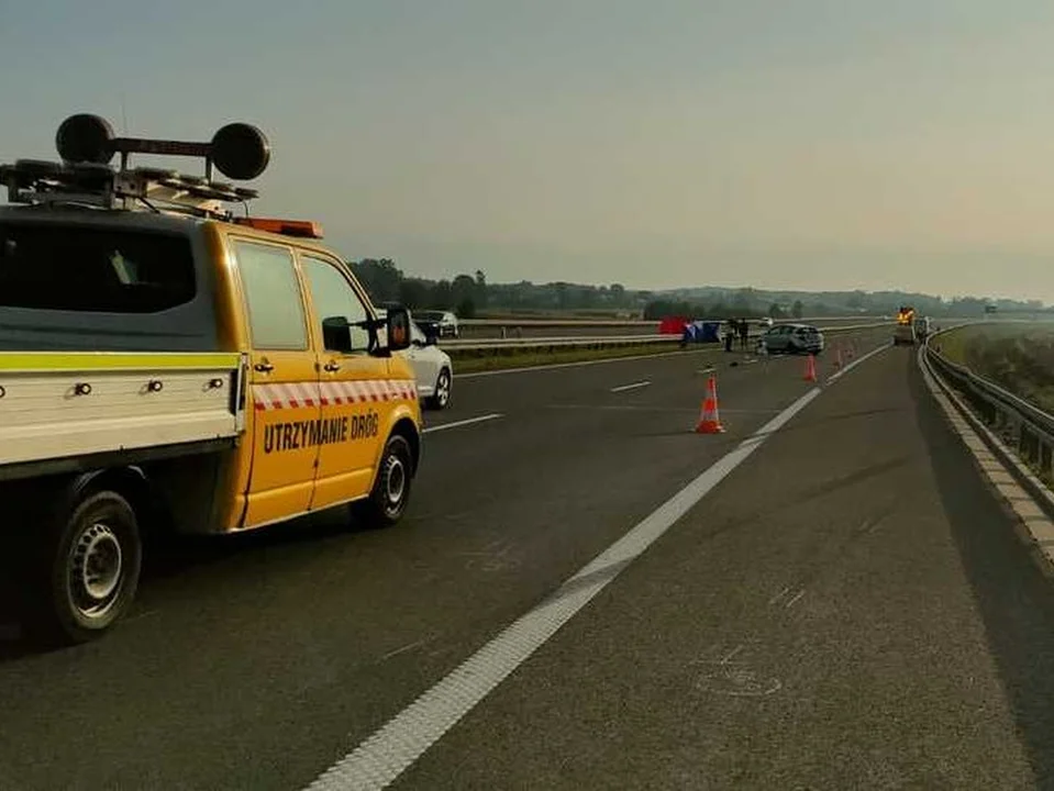 Tragiczny wypadek na autostradzie A4