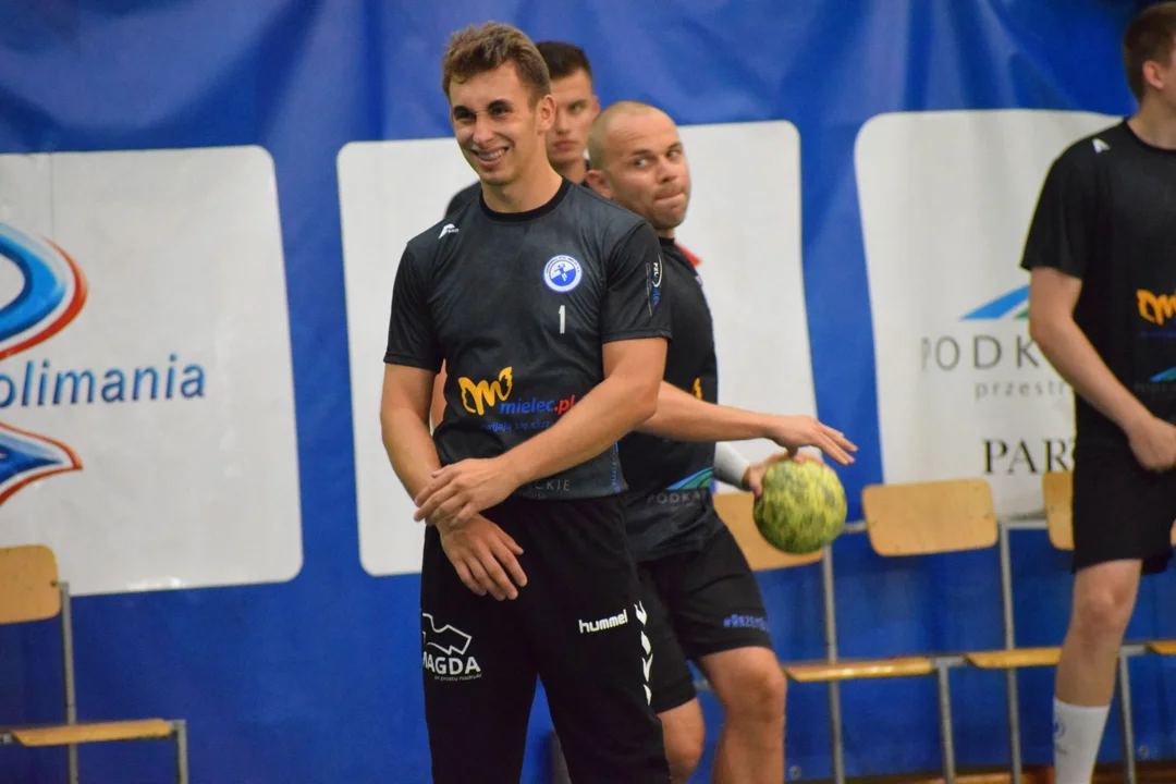 Handball Stal Mielec na treningu