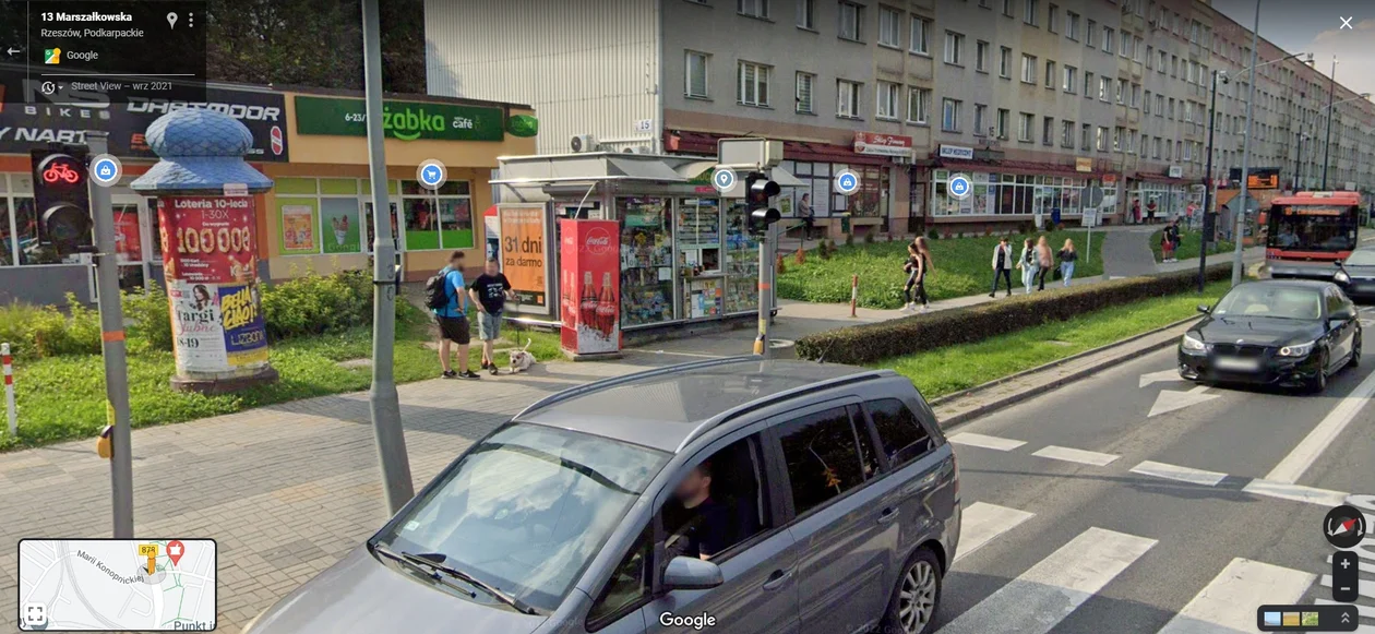 Google Street View 2021 - najnowsze zdjęcia z Rzeszowa, Mielca, Kolbuszowej, Krosna, Sanoka, Tarnobrzega, Stalowej Woli oraz Dębicy