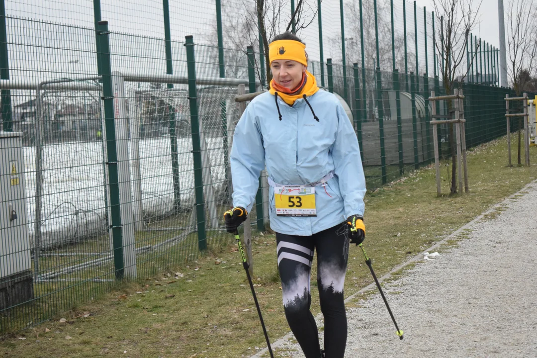 Miłośnicy nordic walking również grają z WOŚP