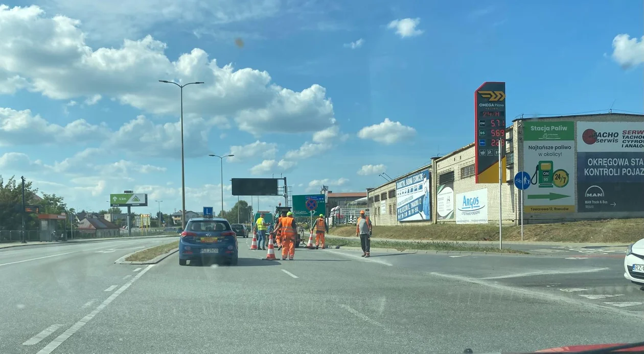 Popołudniowy paraliż komunikacyjny w Rzeszowie