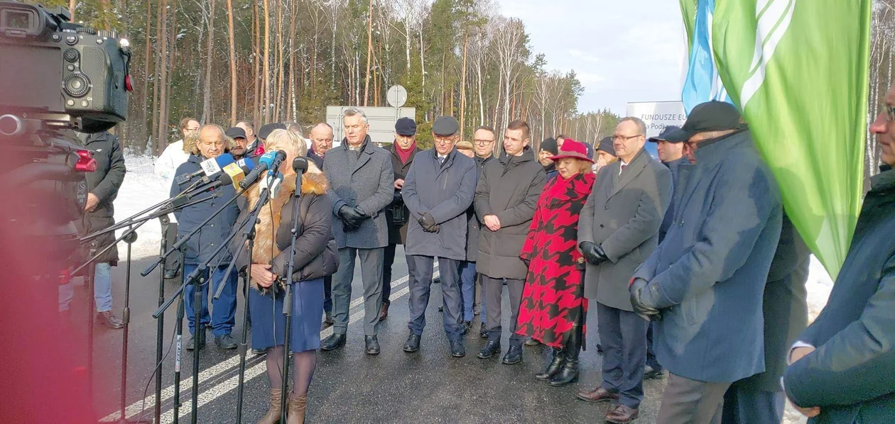 Uroczyste poświęcenie i oddanie do użytku nowego odcinka drogi wojewódzkiej nr 984