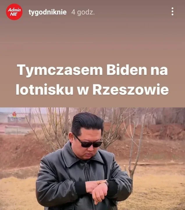 Prezydent USA Joe Biden i jego wizyta na Podkarpaciu na wesoło. Oto najlepsze memy