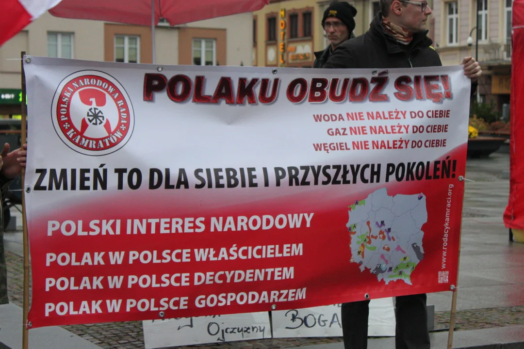 Protest przeciwko inflacji i drożyźnie na Rynku w Rzeszowie - 05.11.2022