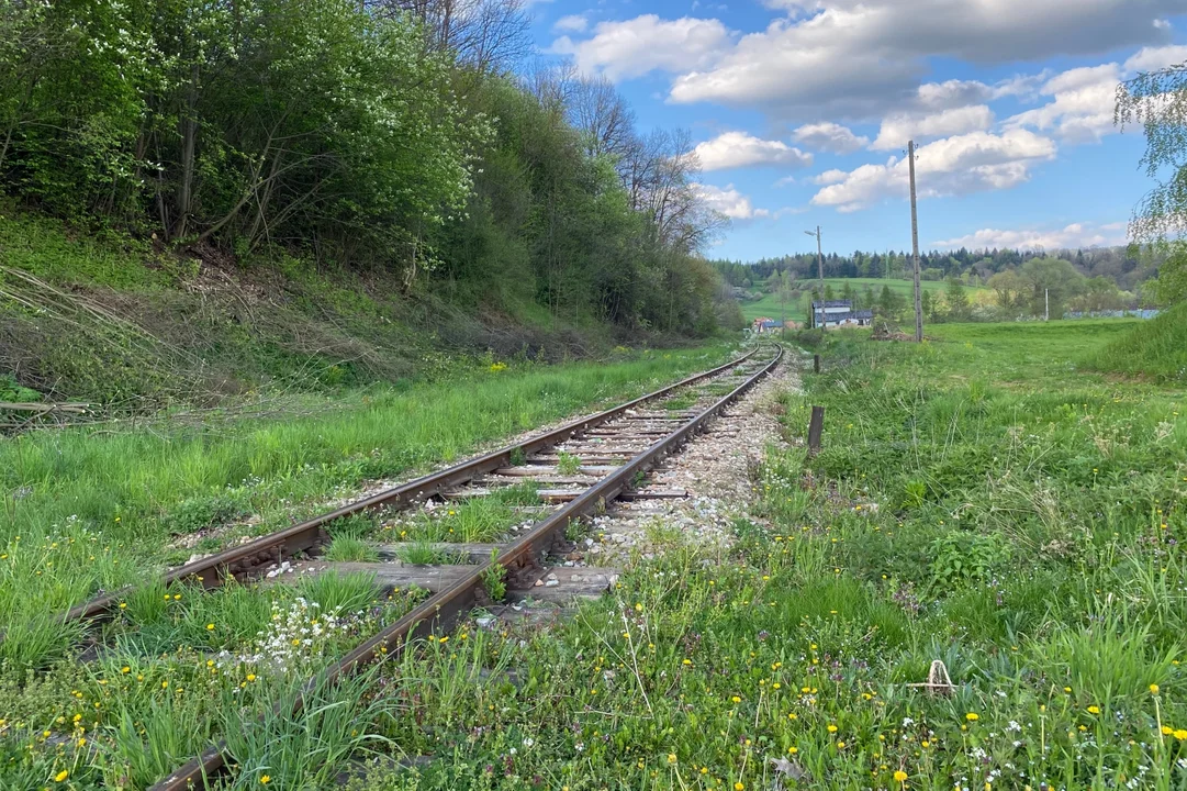 Na linii kolejowej do przejścia granicznego w Krościenku rozpoczynają się prace