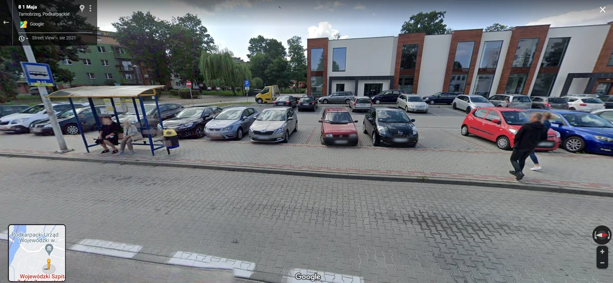 Google Street View 2021 - zdjęcia ze Stalowej Woli, Tarnobrzega i Grębowa