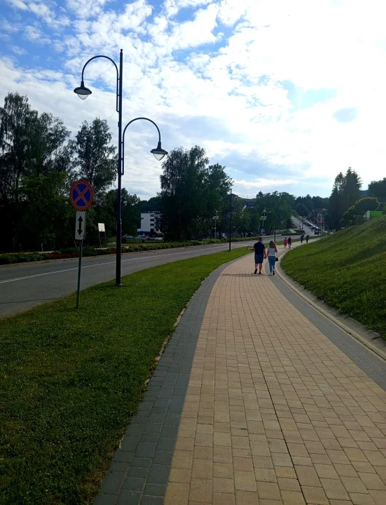 Spacer po uzdrowisku