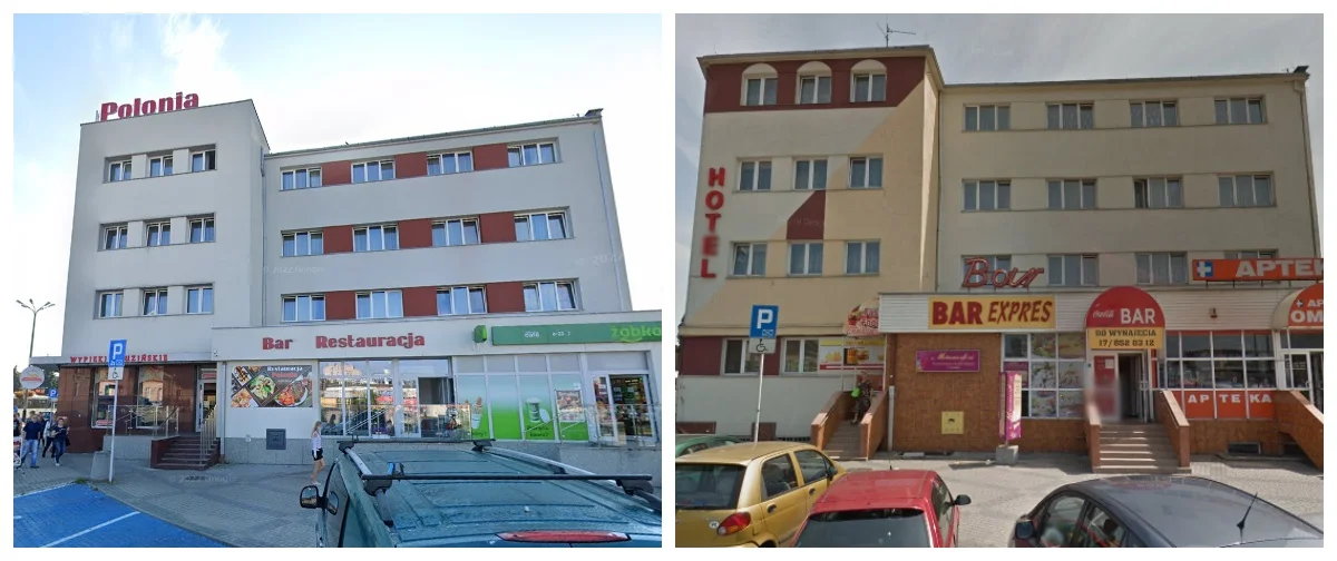 Hotel Polonia przy dworcu PKP