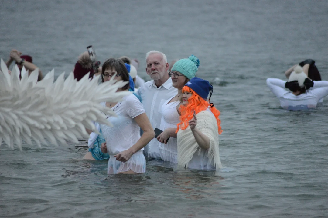 "Jezioro Aniołów" w lutym. Zobaczcie zdjęcia z plaży Jeziora Tarnobrzeskiego