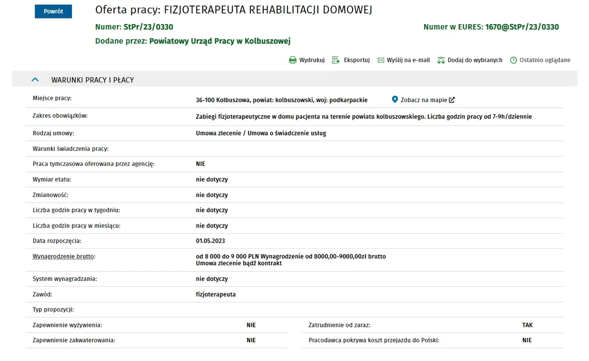 Praca na Podkarpaciu. Szukają nawet prezesa zarządu