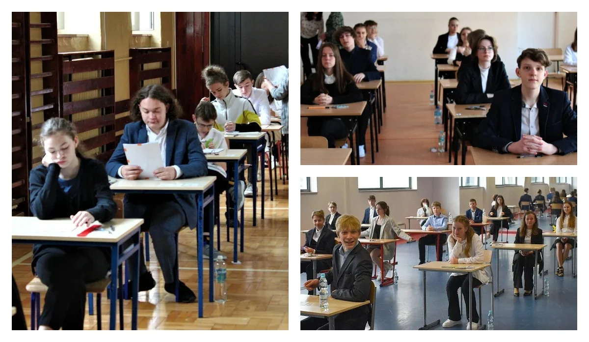 Egzamin ósmoklasisty w szkołach podstawowych w Rzeszowie. Tak uczniowie mierzyli się z polskim, matematyką i językiem obcym [ZDJĘCIA] - Zdjęcie główne