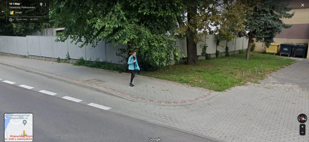 Google Street View 2021 - zdjęcia ze Stalowej Woli, Tarnobrzega i Grębowa