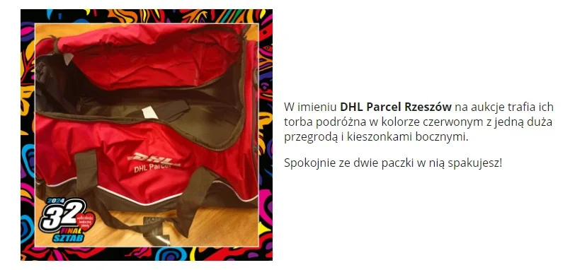 Torba podróżna - DHL Parcel