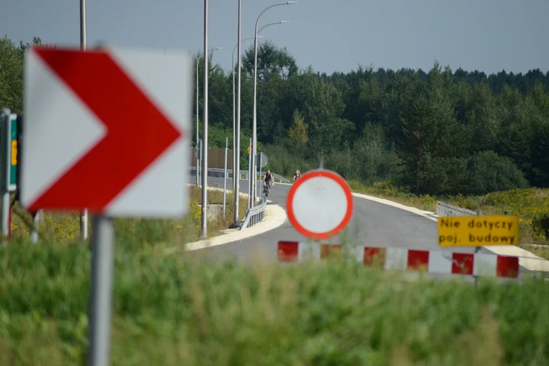 Obwodnica Tarnobrzeg - postęp prac od Lasu Zwierzynieckiego do osiedla Zakrzów