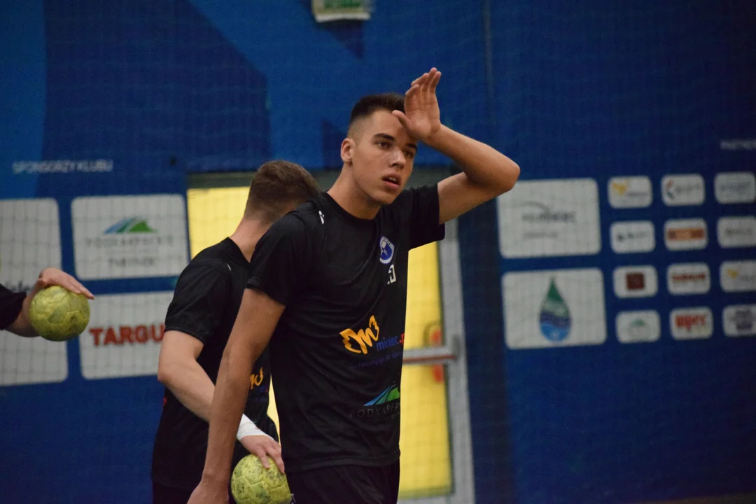 Handball Stal Mielec na treningu