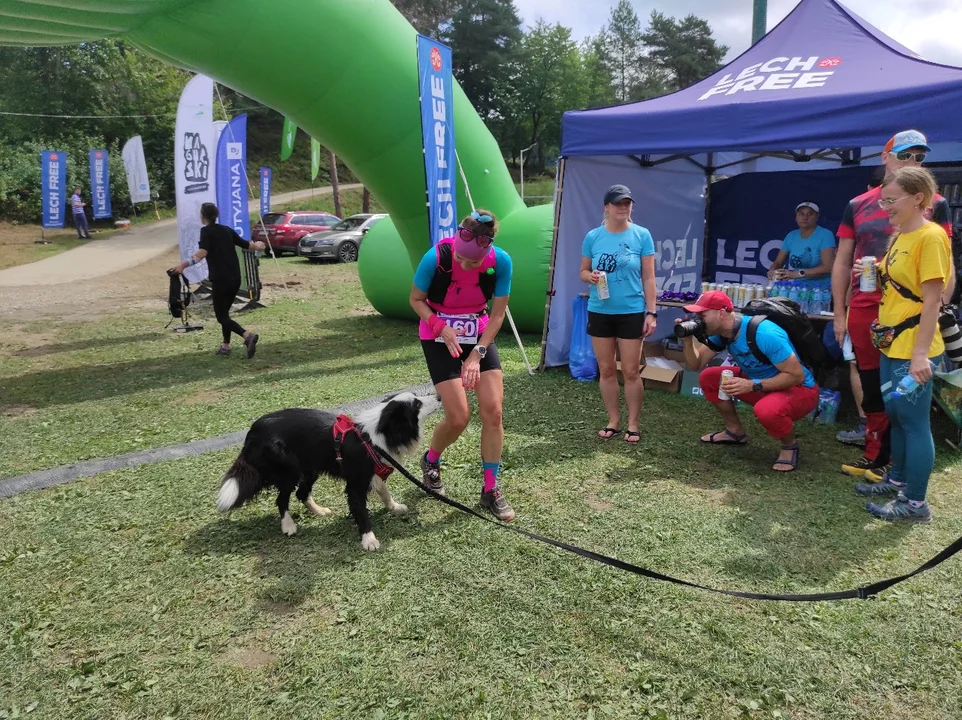 VIII Ultramaraton Magurski - meta biegu na 23 km