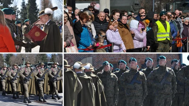 Uroczysta przysięga ponad 100 żołnierzy dobrowolnej zasadniczej służby wojskowej oraz Wojskowe Targi Służby i Pracy w Boguchwale [ZDJĘCIA] - Zdjęcie główne