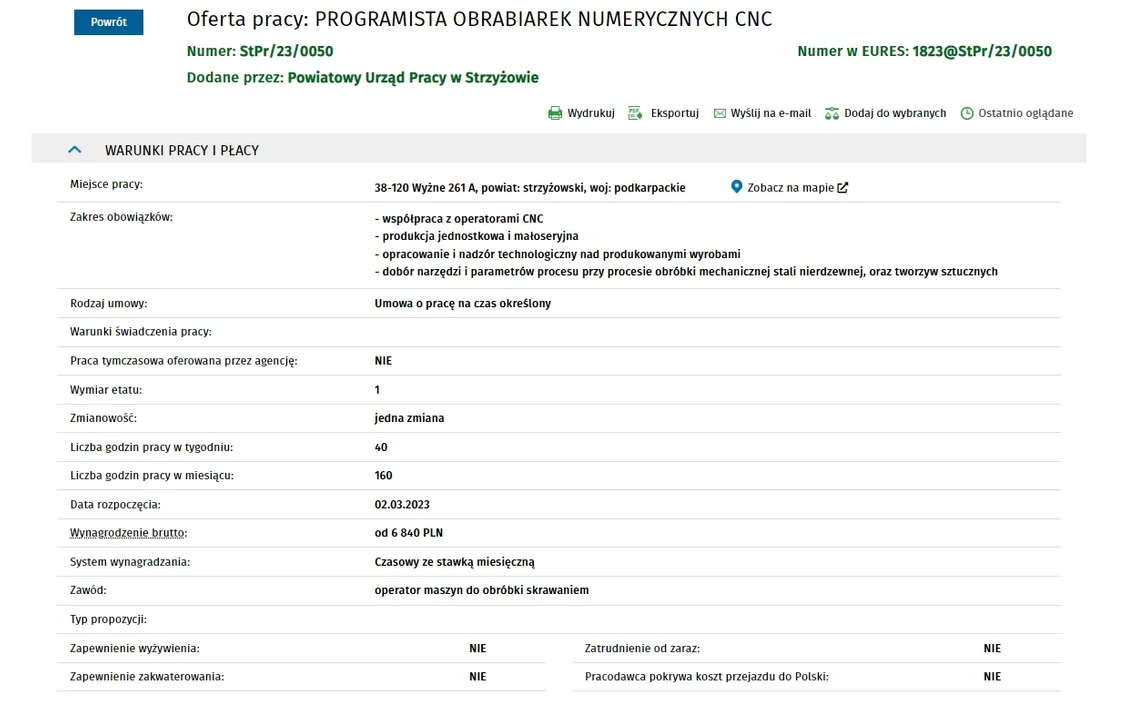 Nowe oferty pracy na Podkarpaciu. Szukają kierowców, fizjoterapeutów, a także pracowników na budowę S19