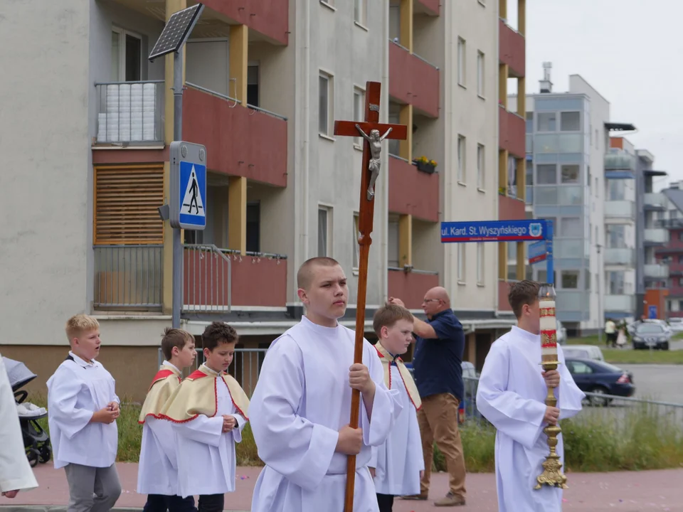 Boże Ciało 2023. Procesja na Smoczce w Mielcu