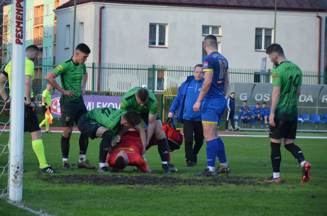 Klasa okręgowa Krosno. Stal Sanok - Zamczysko Mrukowa 8:1