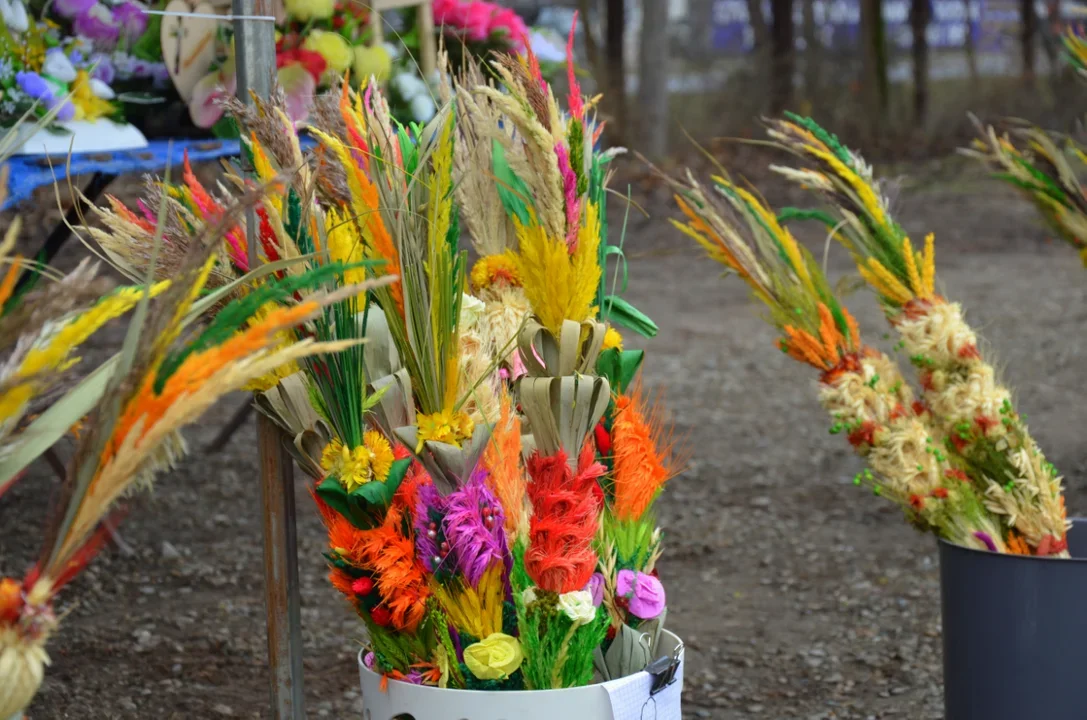 Bazar nad Sanem przed Wielkanocą