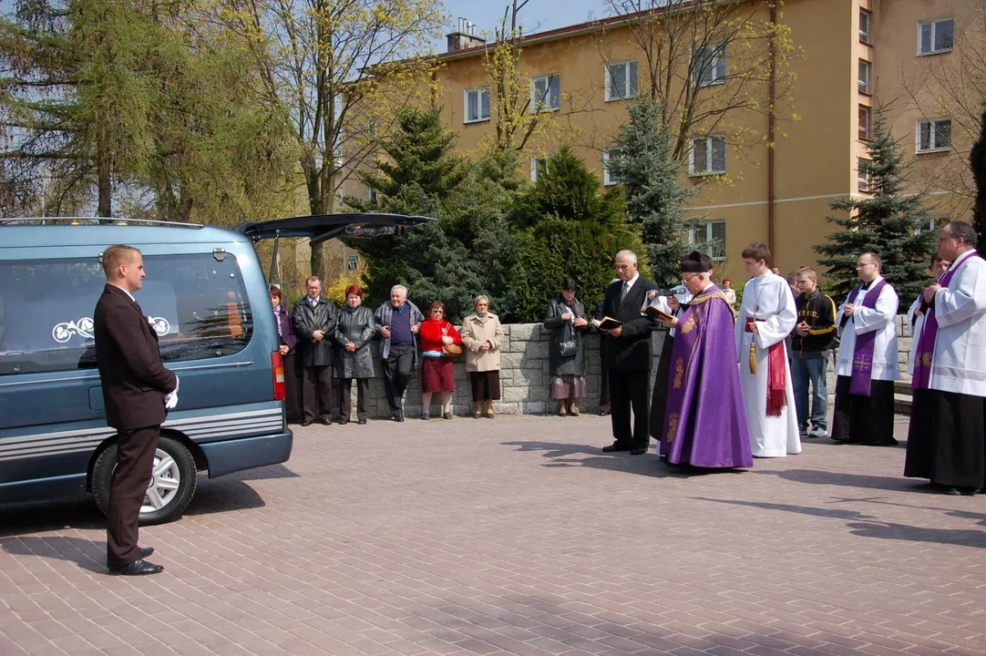 Pogrzeb Leszka Deptuły w 2010 roku