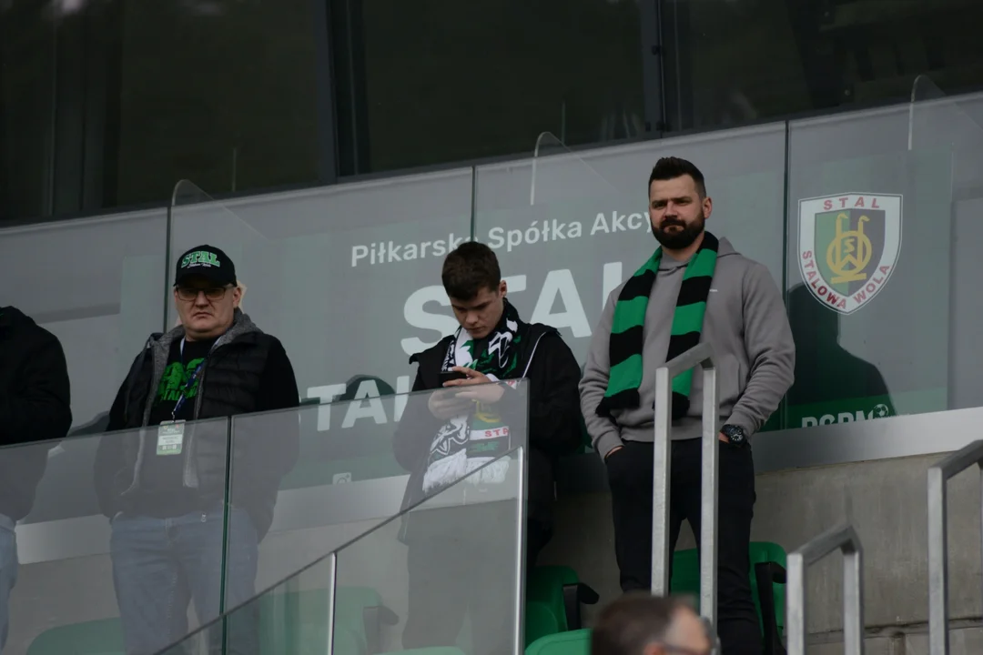 Trzecia liga, grupa 4: Kibice na meczu Stal Stalowa Wola - Wieczysta Kraków