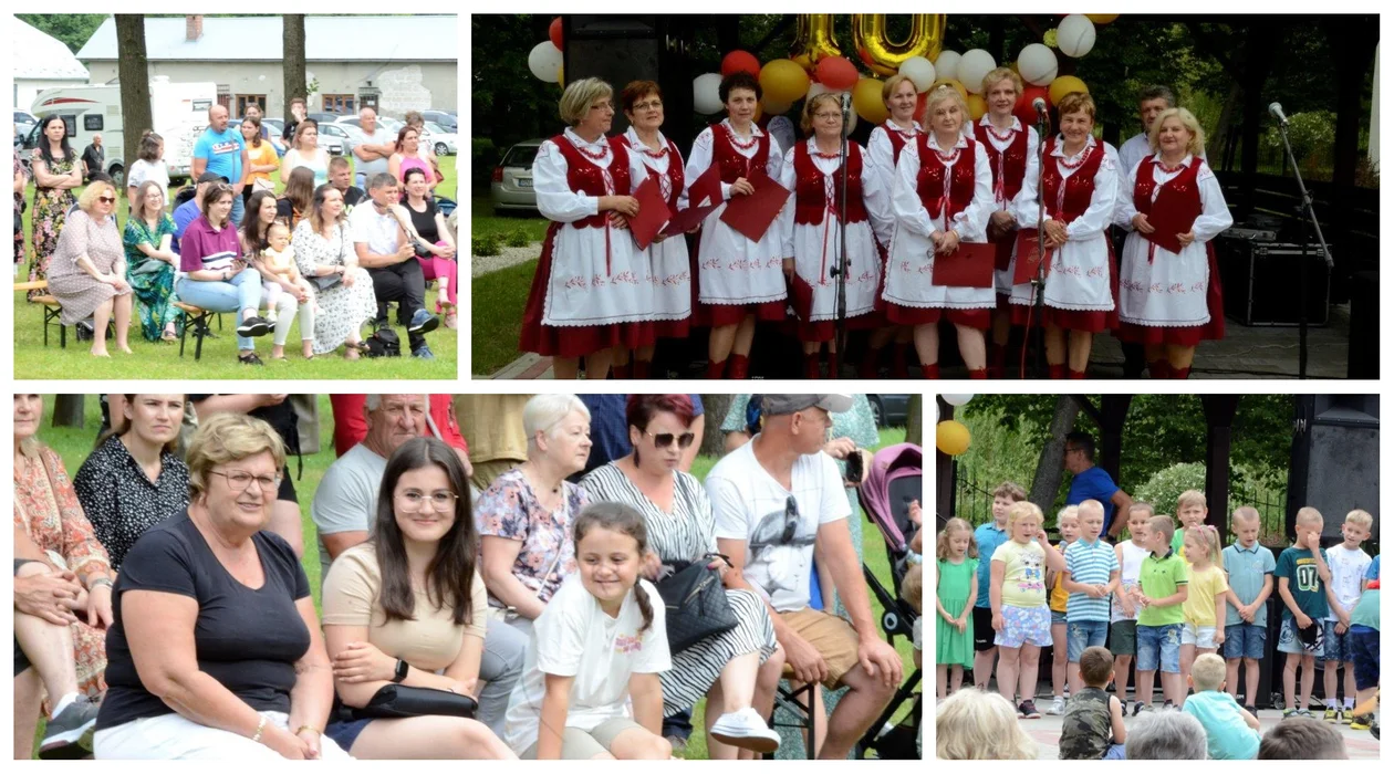 Piknik "Dworskie Hulanki" w Hucie Komorowskiej. KGW "Dworzanki" obchodzi jubileusz 10-lecia [ZDJĘCIA] - Zdjęcie główne