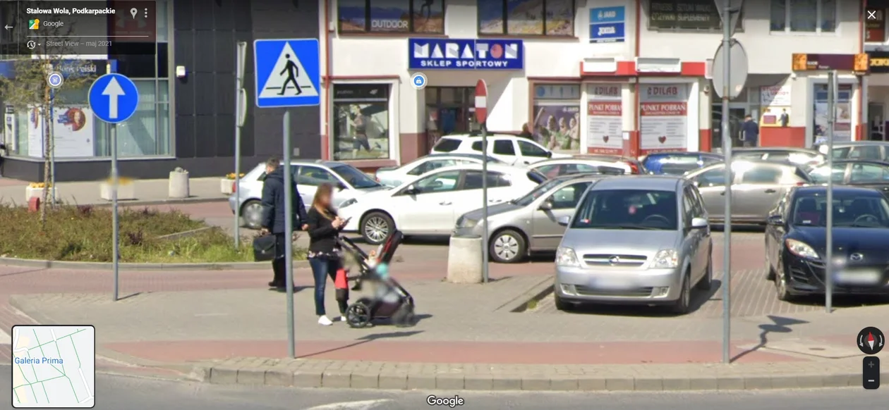 Google Street View 2021 - zdjęcia ze Stalowej Woli, Tarnobrzega i Grębowa